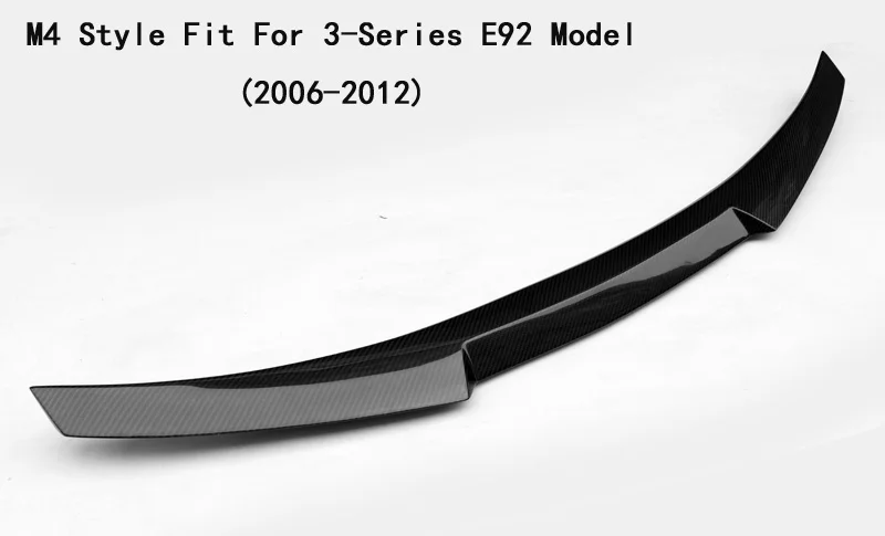 

M4 Style Carbon fiber Trunks Spoiler Fit For BMW E92 F30 F80 F82 F32 F36