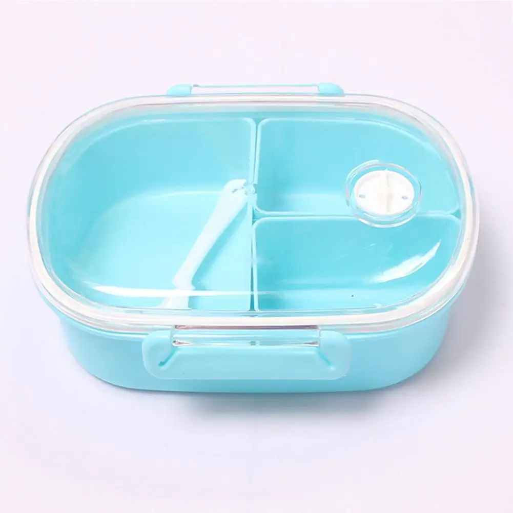 

400ml Rectangle Bento Lunch Box Leakproof Food Preservation Container with Lid