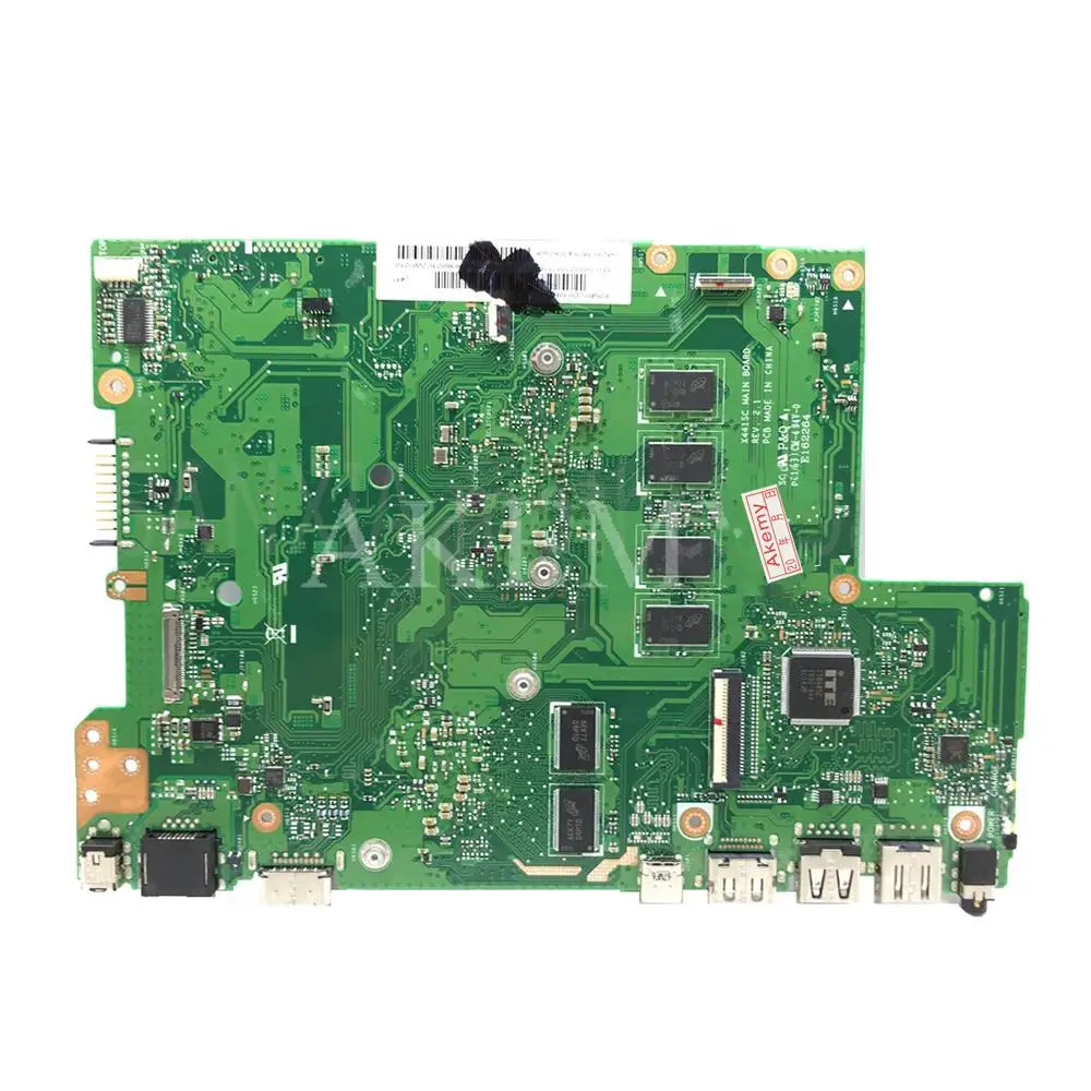 

X441SC Motherboard REV2.1 Mainboard For Asus X441S X441SC Motherboard Test OK N3710 CPU 4GB-RAM GT810M
