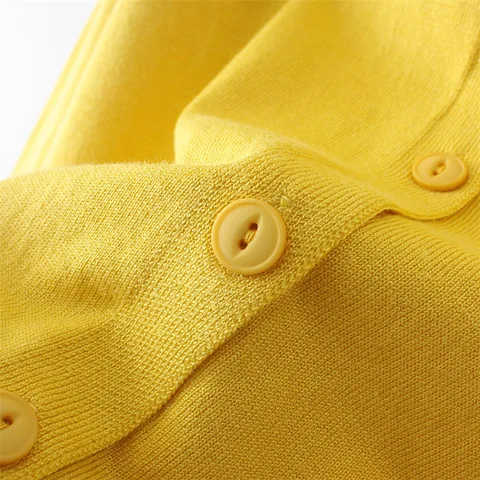 Женский трикотажный кардиган с вышивкой, Свободный джемпер с длинным рукавом и круглым вырезом, осень 1112