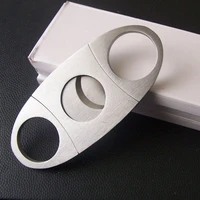double blades household merchandises silver scissors shears cigar cutter knife lighters smoking accessories