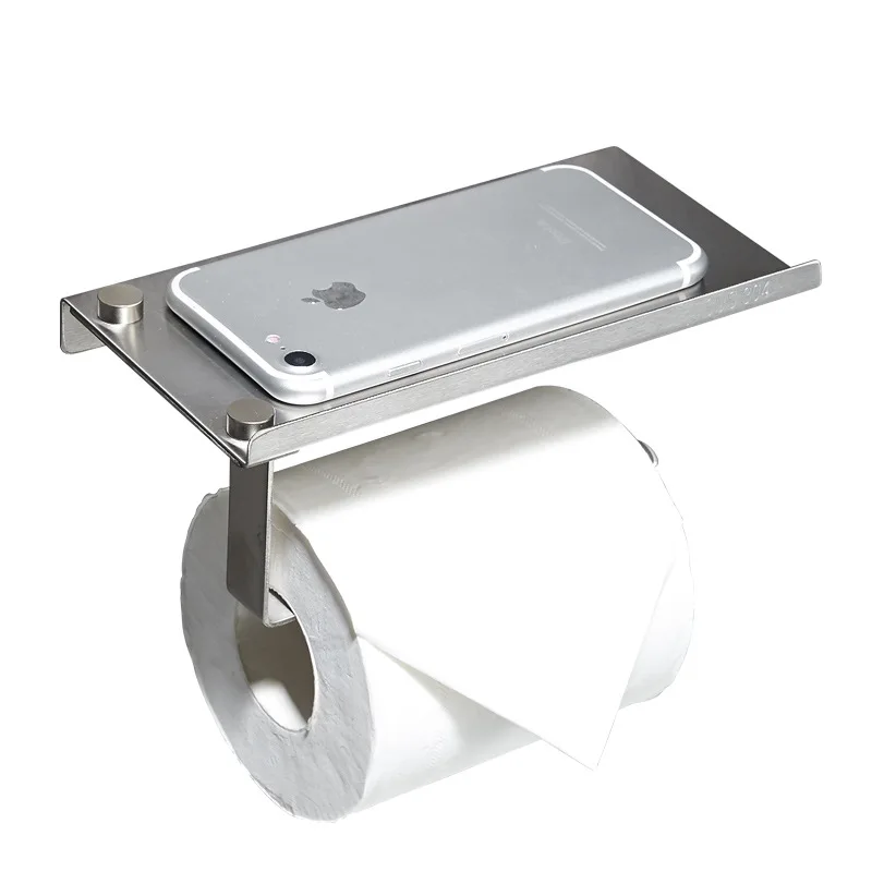 304 держатель для салфеток из нержавеющей стали рулон бумаги ванной туалетной