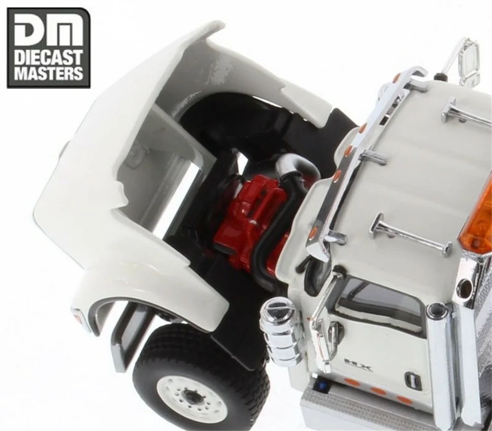 Бренд Diecast Masters 1/50 Белый Руководитель трейлер 71007 международных HX620 кабина день