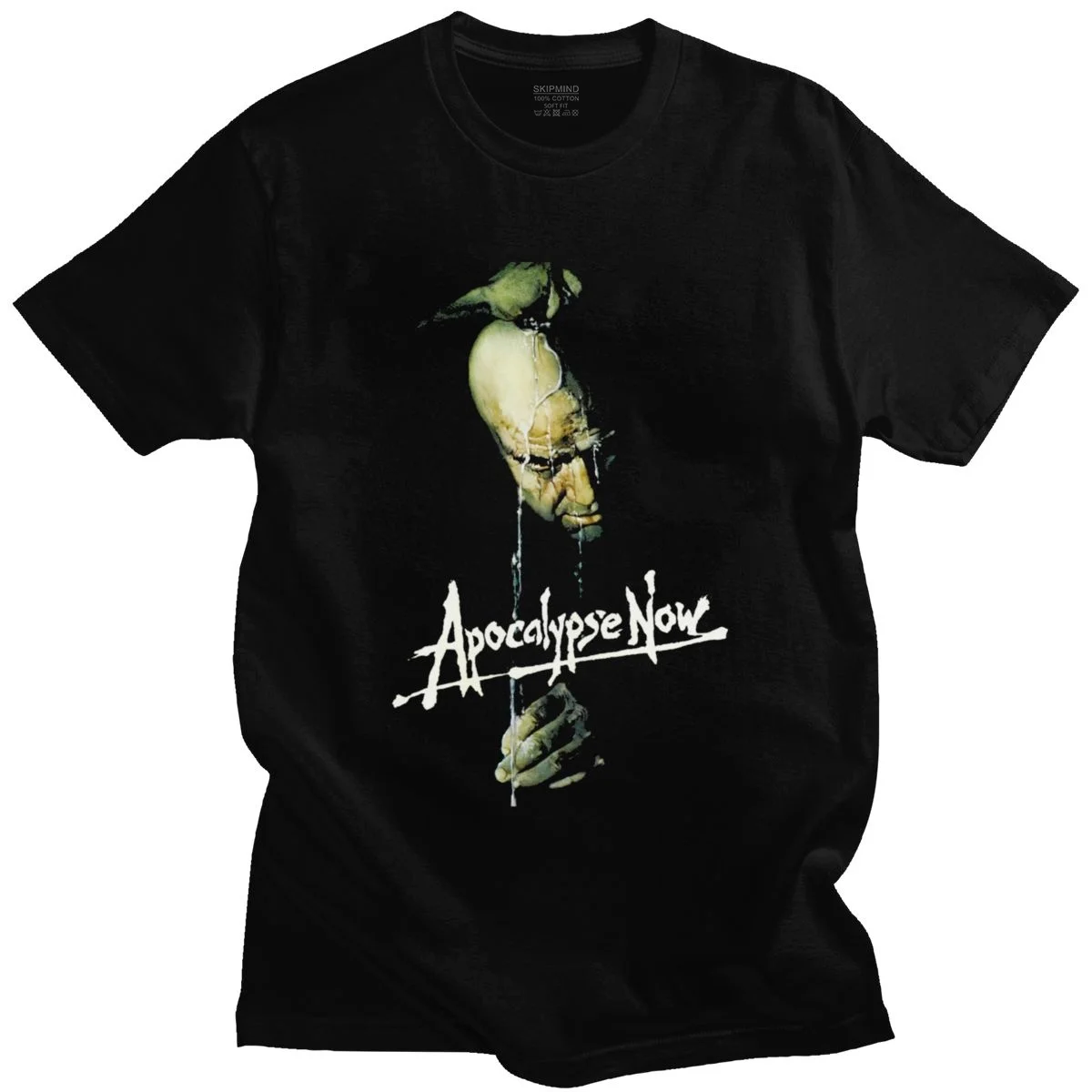 

Novelty Apocalypse Now T Shirts Men Short Sleeve Streetwear Cotton T-shirt Printed Epic Film Tshirt Vietnam War Tees Top Apparel