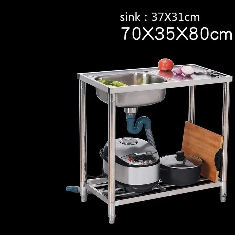 Number 7 Manos Afwasbak Portatil Lavandino Интегральная портативная кухонная раковина Fregadero De Cocina Pia Cozinha Lavabo для мытья посуды - Цвет: Number 7