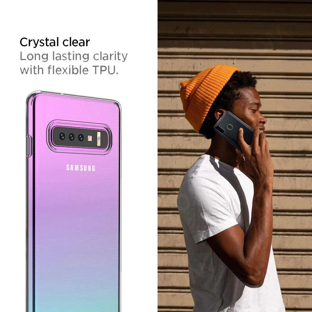 Чехол для Samsung Galaxy S10 S10e силикон 5G ТПУ прозрачный мягкий чехол Plus/Lite прозрачная