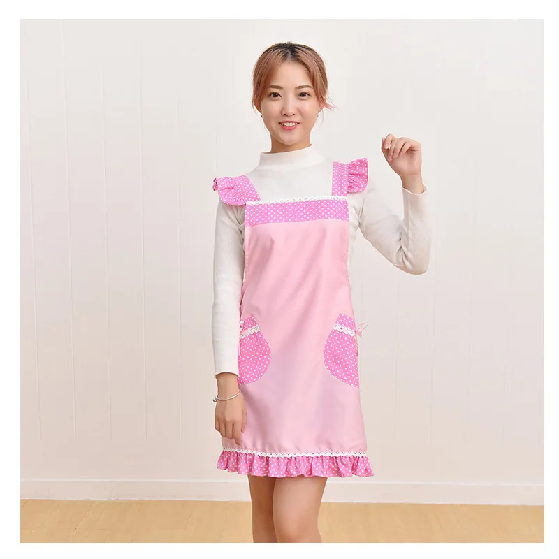 

New style, fresh, lovely and beautiful, bust, adult home apron