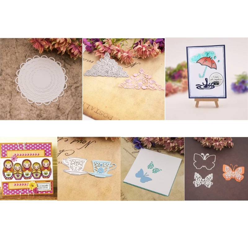 Новая капля Трафаретный вырубной штамп трафарет для скрапбукинга &quotсделай