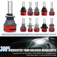 2pcs h1 h3 h4 h7 h8 h9 h11 9005 9006 880 881 led headlight bulbs hilo beam led headlights conversion kit