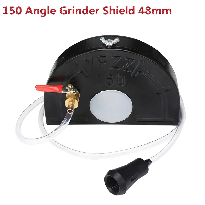 150 Shield 48mm 100/150 пылезащитный шлифовальный станок с крышкой для резки угловая шлифовальная машина с насосом защита колеса Защитная крышка вода долбежная защита - Цвет: 150 Shield 48mm
