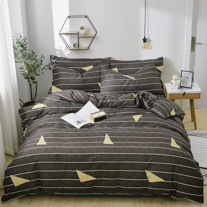 58 постельного белья авокадо и звездами с рисунком кота кровать подкладки