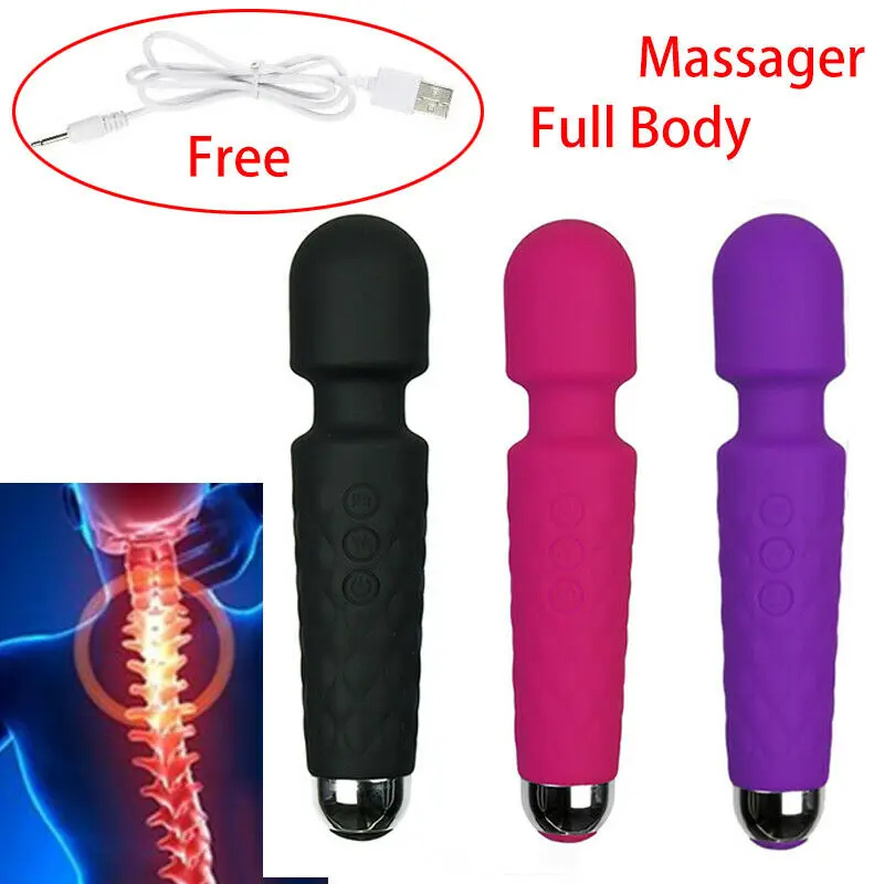 Массажер Женский Аккумуляторный вибрирующий Электрический многоскоростной