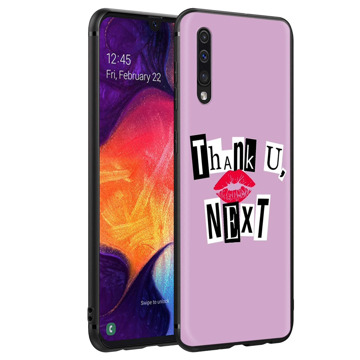 Чехол YIMAOC Thank U Next Ariana Grande для Samsung Galaxy A7 A8 A9 A10 A20 A30 A40 A50 A70 M10 M20 M30 S10 S10e J6 Plus|Бамперы| |