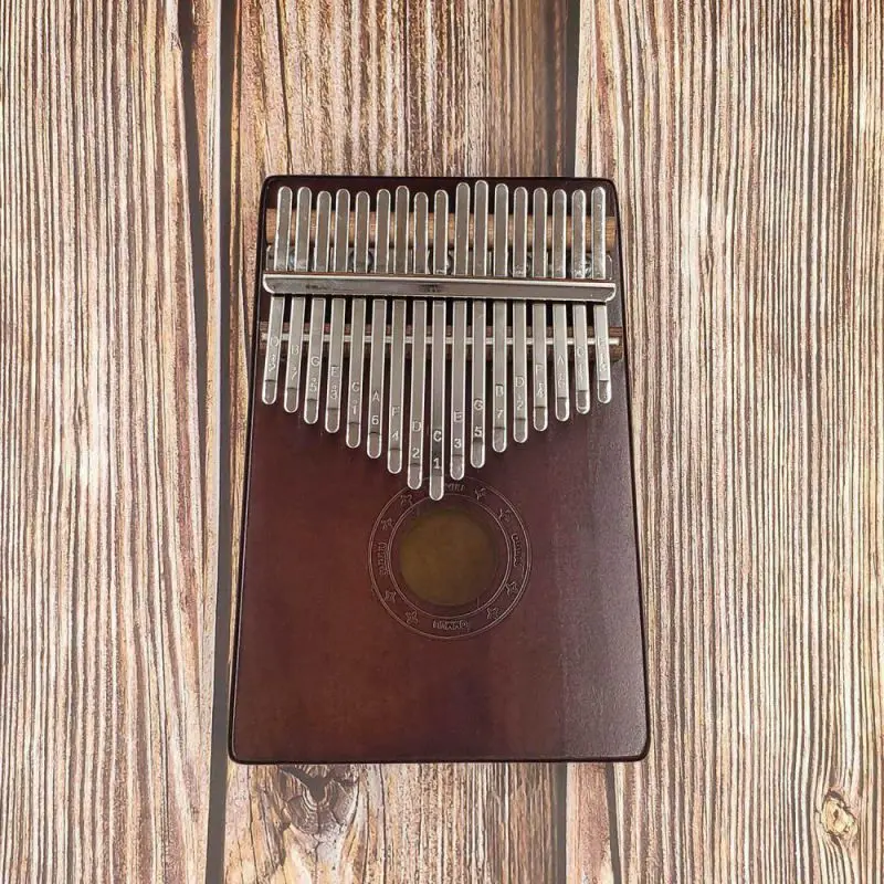 Beginner Getting Started 17 Keys Kalimba Thumb Piano Portable Guitar Easy To Learn Wooden Musical Instruments new | Спорт и