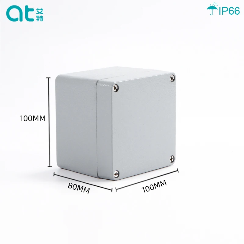 Водонепроницаемый Литой алюминиевый распределительный ящик IP66 металлический