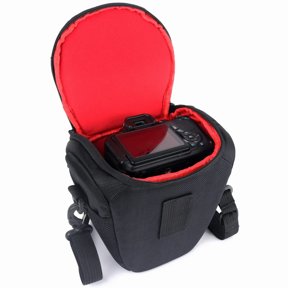 waterproof dslr camera bag backpack case shoulder bag for canon eos 1300d 750d 200d camera photo slr fotografia foto case free global shipping
