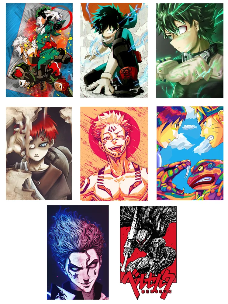 Популярные нашивки из аниме Midoriya Izuku для одежды Gaara и Hisoka аппликации на одежду