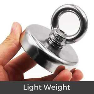 Fishing Magnets Strong Screw Hole Eyebolt For Retrieving in River and Magnetic Fishing Product Tool Dropshipping