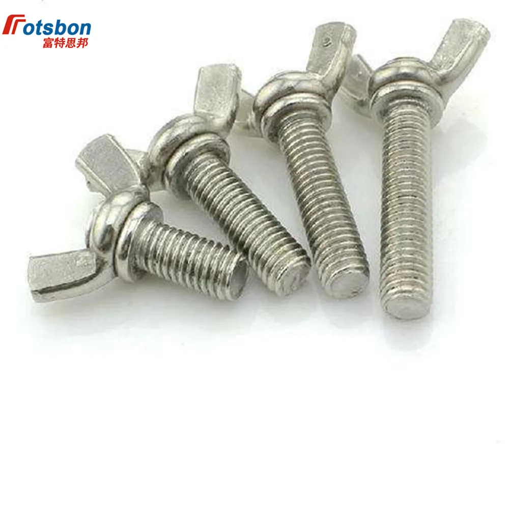 Винтовая гайка M4 винты-бабочка ручной затягивающий болт нержавеющая сталь 304 Inox