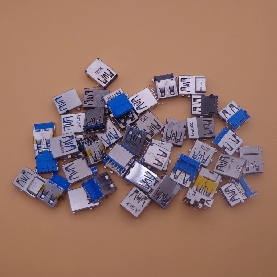 40 моделей ноутбук 2 0 разъем 3 USB гнездовой для ASUS ACER HP DELL Lenovo Toshiba и т. Д.|Соединители|