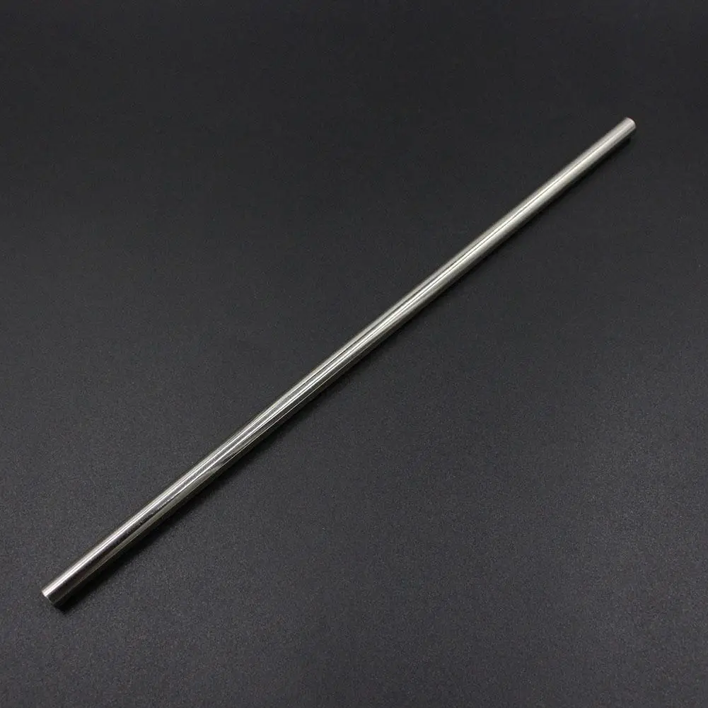 

Metal Drinking Straw Reusable Stainless steel Straws with 1 Cleaner Brush Kit for Home Party Bar Accessories