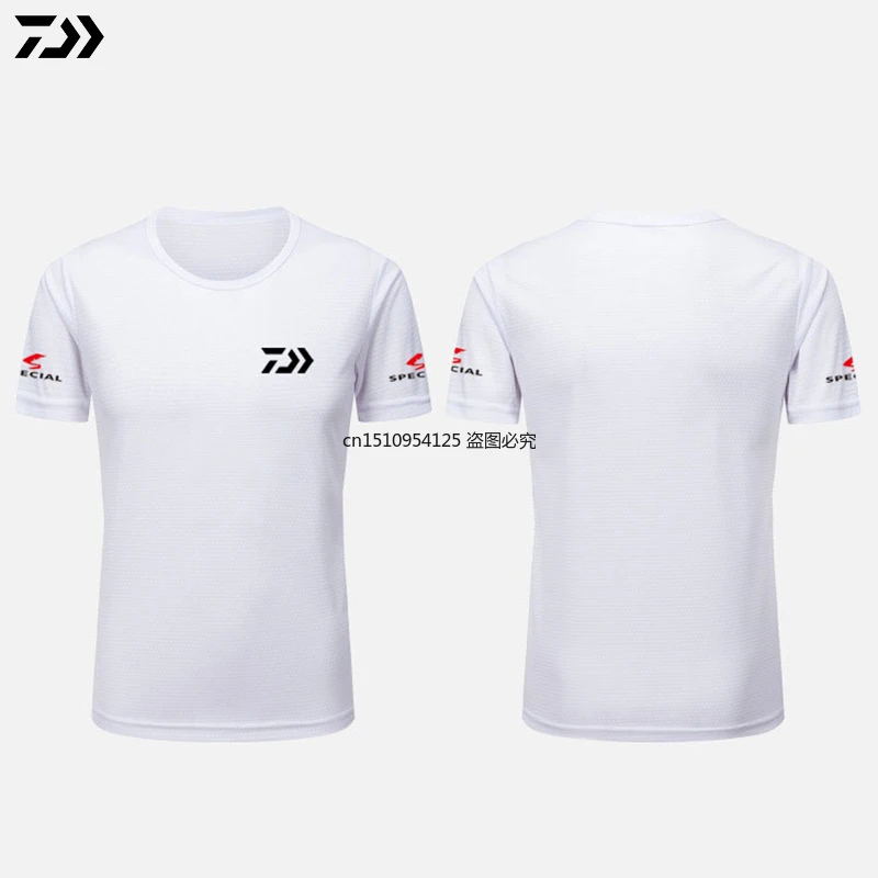 

2021 DAIWA Shirts Summer Fishing Quick-Drying Breathable Fishing Shirts Anti-UV Sun Protection Short Sleeve Fishing Clothing