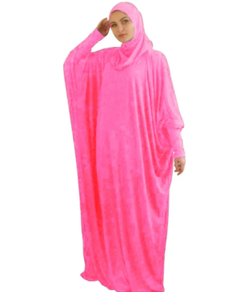 Мусульманская молитвенная одежда химар женский хиджаб платье Исламская Дубай