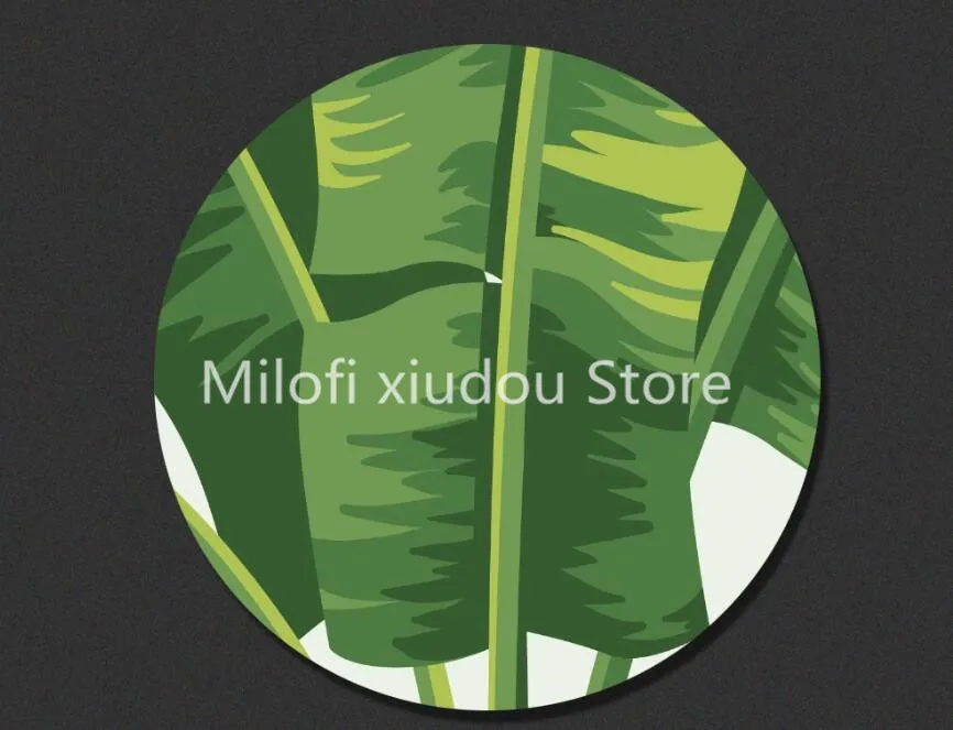 Пользовательские 3d росписи современный минималист растение из тропического