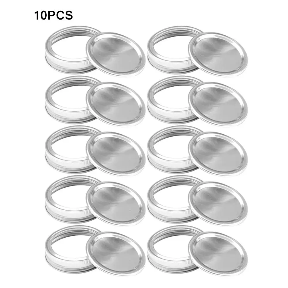 

Regular Mouth Mason Jar Lids And Bands Whorl Leak Proof Mason Canning Jar Caps With Wide Mouth Canning Covers Sealing Ring