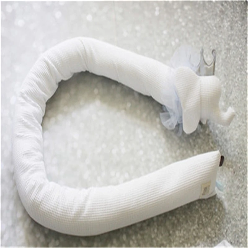 190 см Лебедь слон кровать Боковые направляющие ремень Кроватка Забор