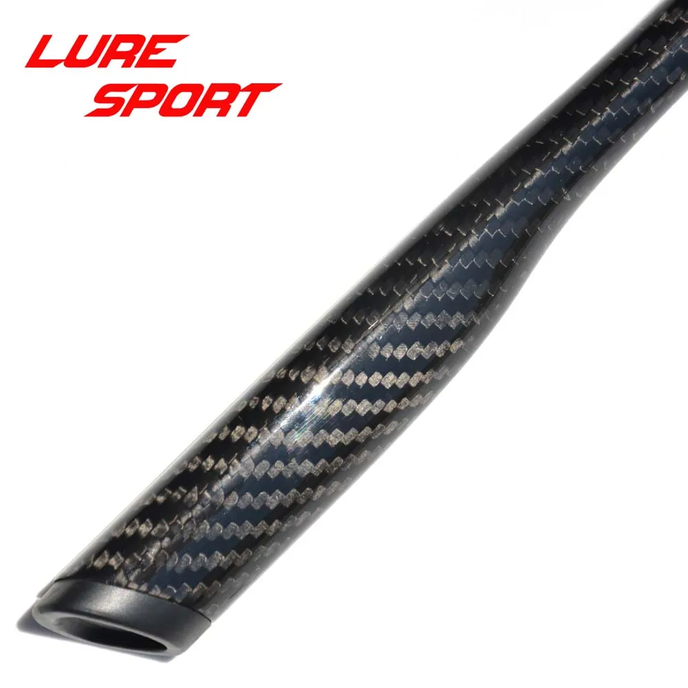 LureSport углеродный 3K тканый треугольный стержень для рукоятки строительный