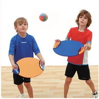 funny ball toy parent child easy apply throwing funny kids toy racket catch ball game set interactive outdoor sports zll
