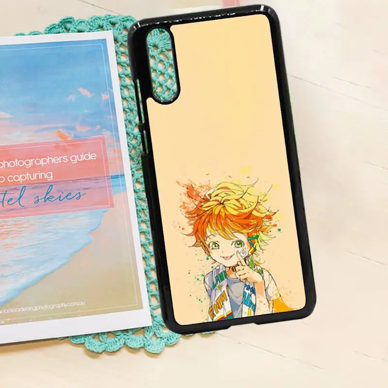 

The Promised Neverland Silicone Anime high quality Phone Case PC for iPhone 11 12 pro XS MAX 8 7 6 6S Plus X 5S SE 2020 XR