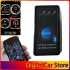Супер компактный адаптер Сканер и V1.5 ELM327 Torque Android OBD2 OBDII считыватель кодов Сканер и CD
