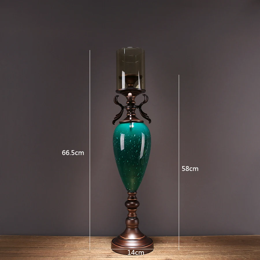 

Nordic Wedding Table Candle Holder Glass Home Table Decoration Minimalist Candle Holder Swieczniki Home Decor KK60ZT