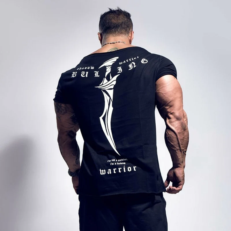 

Brand Sport Shirt Men Rashgard GYM Fitness T-Shirt Short Sleeve Running Shirt Sports Tshrit Bodybuilding Workout T-Shirt