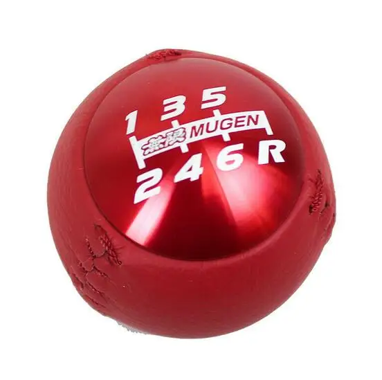 Подходит для JDM Mugen кожаная ручка переключения передач 6 скоростей HONDA CRZ Type R Civic FA5