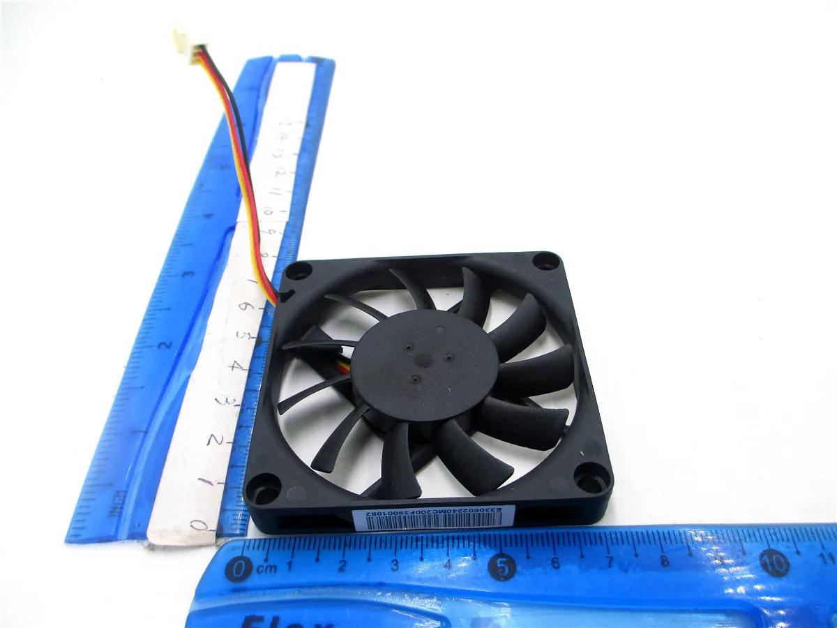 5 шт. вентилятор для PSAD17010SH EVERFLOW 7010 70X70X10MM Tt R127010BU 12V 0.27A 7 см большой воздушный объемный вентилятор