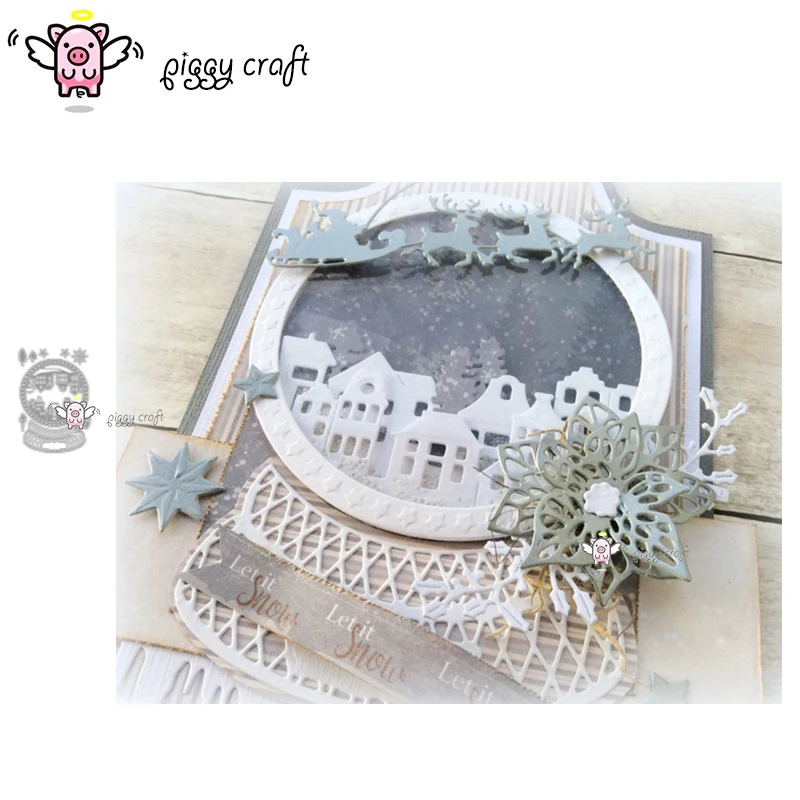 Металлические Вырубные штампы форма для вырезания новый хрустальный шар дом