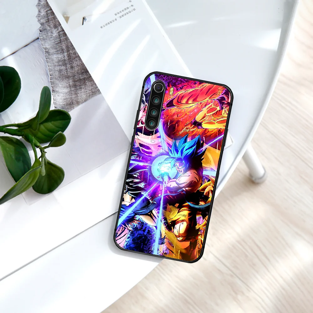 

Dragons Anime Balls Goku Cartoon Phone Case For Xiaomi Redmi Note 7 8 8T 9 9S 4X 7 7A 9A K30 Pro Ultra black Back Luxury Prime