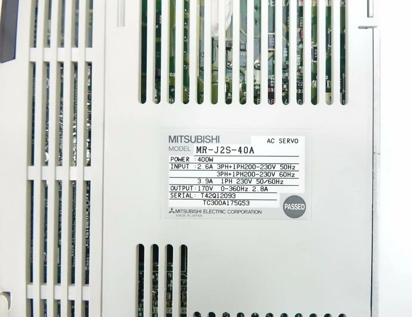 Brand New and Original Mitsubishi MR-J2S-40A1 400W AC Servo Driver / Drive | Инструменты