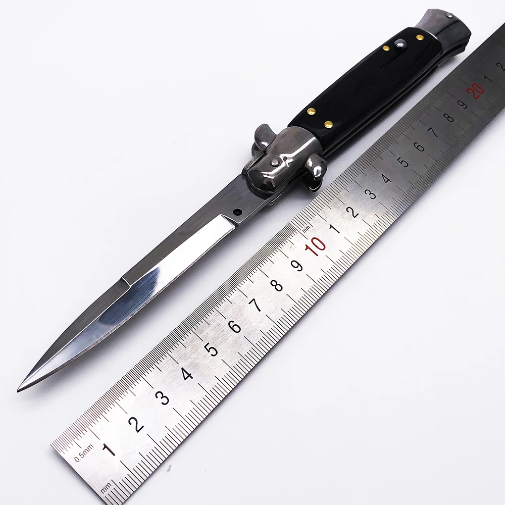 BMT 9 &quotИтальянский AKC Godfather Stiletto мафия тактический складной нож выживания для