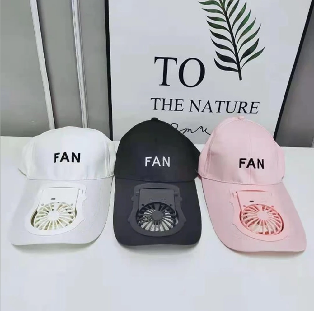 

3-Скорость Вентилятор Шляпа 600 мАч зарядка через USB Бейсбол Портативный шляпа от солнца на открытом воздухе с защитой от солнца