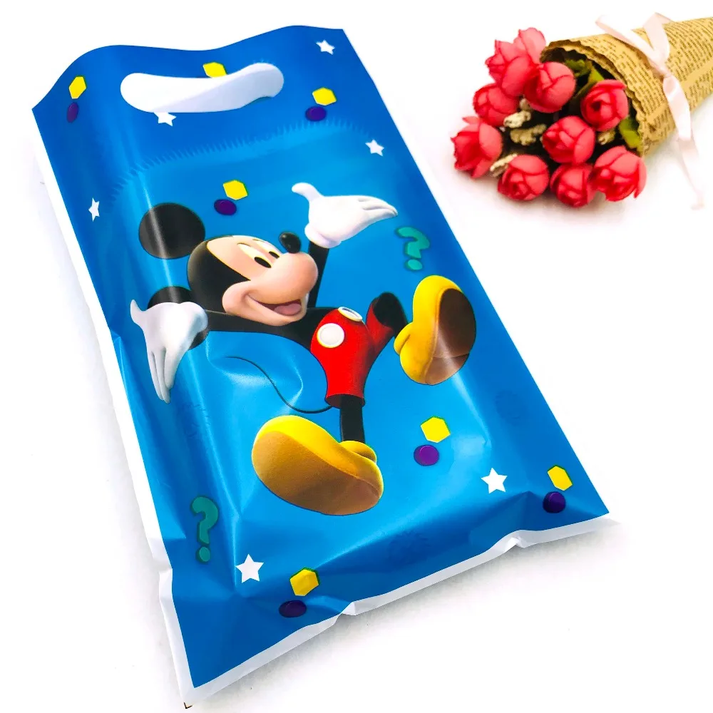 10 шт. комплекты с украшениями в виде Микки Мауса для маленьких мальчиков и