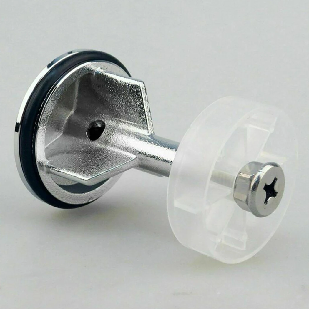 

Slotted Plug Chrome Bathroom kitchen Accessory Supplies Basin Push Button