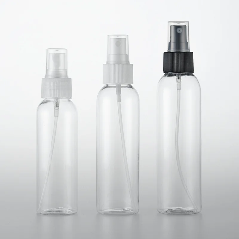

120ML 150ML 200ML X 30 Spray Empty Bottles For Perfumes PET Clear Container With Sprayer Pump Fine Mist Spray Bottle Cosmetic