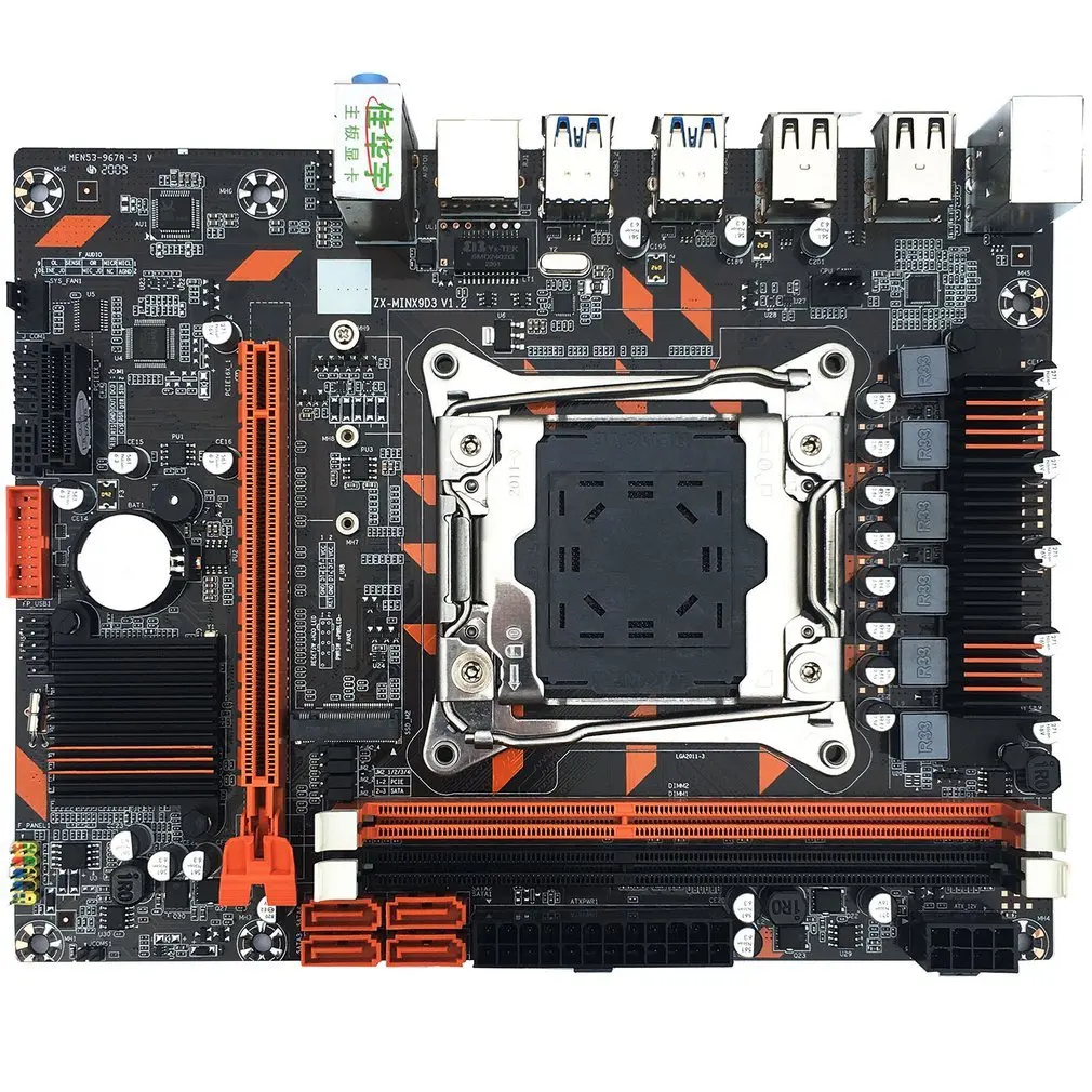 

X99 DDR3 слот для материнской платы LGA2011-3 USB3.0 NVME M.2 SSD поддержка памяти DDR3 и процессора Xeon E5 V3 D4 RAM