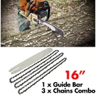 Направляющая для цепной пилы STIHL 009 012 021 E180 MS180 MS190, 16 дюймов, с 3 шт. Цепочки 38LP 050