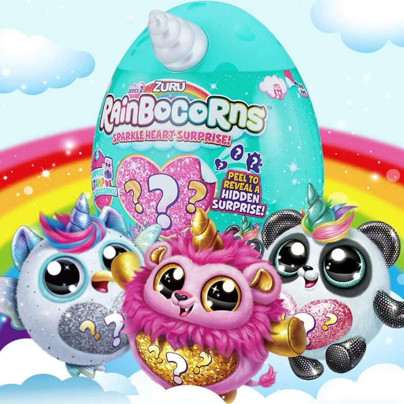 Кукла Радужная Rainbocornse оригинальная плюшевая кукла второго поколения 18 см
