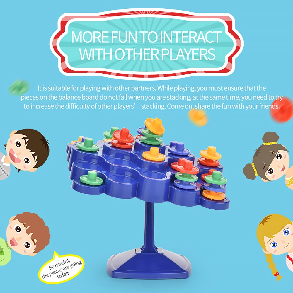 Настольная игра развивающие игры новинка Балансирующий поворотный стол